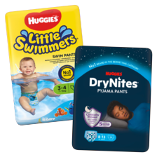 Huggies drynites of little swimmers